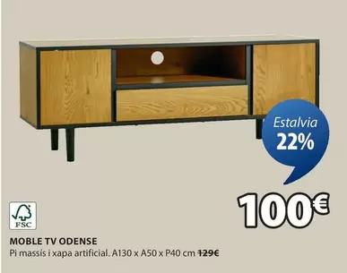 Oferta de Odense - Moble Tv por 100€ en JYSK