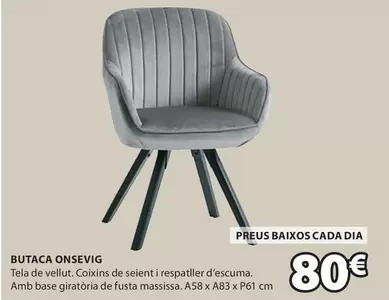 Oferta de Dia - Butaca Onsevig por 80€ en JYSK