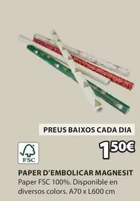 Oferta de Dia - Paper D'Embolicar Magnesi por 1,5€ en JYSK