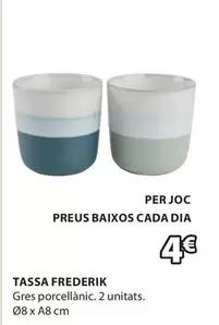 Oferta de Dia - Tassa Frederik por 4€ en JYSK