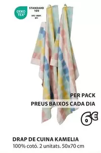 Oferta de Standard - Drap De Cuina Kamalia por 6€ en JYSK