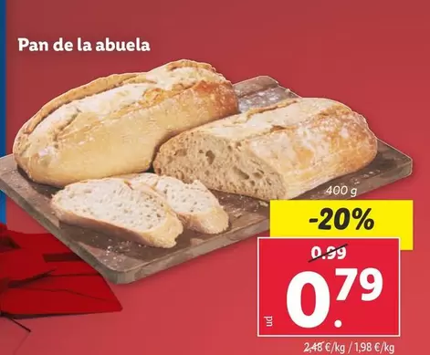 Oferta de La abuela - Pan De La Abuela por 0,79€ en Lidl