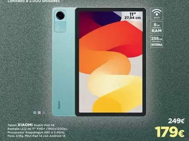 Oferta de Redmi - Lamisanao A La Nouve Limpiaces por 179€ en El Corte Inglés