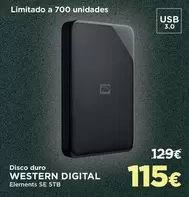 Oferta de Western digital - Disco Duro por 115€ en El Corte Inglés