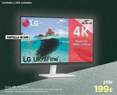 Oferta de LG - Lg por 199€ en El Corte Inglés