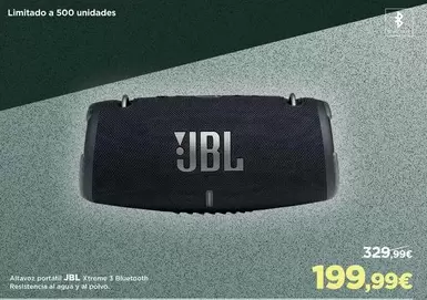 Oferta de JBL - Altacos Portátil por 199,99€ en El Corte Inglés