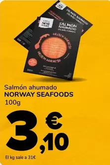 Oferta de Norway Seafoods - Salmon Ahumado por 3,1€ en Supeco