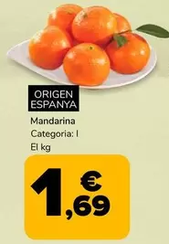 Oferta de Mandarina por 1,69€ en Supeco