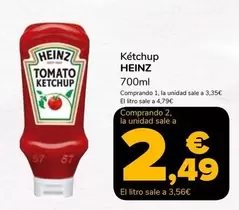 Oferta de Heinz - Ketchup por 3,35€ en Supeco