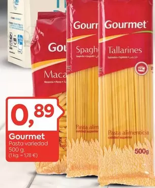 Oferta de Gourmet - Pasta por 0,89€ en Suma Supermercados