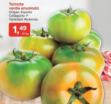 Oferta de Origen - Tomate Verde Ensalada por 1,49€ en Suma Supermercados