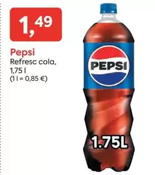 Oferta de Pepsi - Refresc Cola por 1,49€ en Suma Supermercados