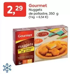 Oferta de Gourmet - Nuggets De Pollastre por 2,29€ en Suma Supermercados