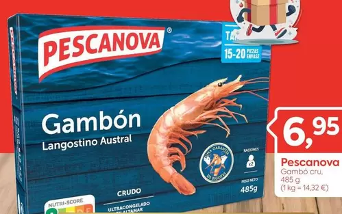 Oferta de Pescanova - Gambón por 6,95€ en Suma Supermercados