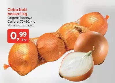 Oferta de Origen - Ceba Buti Bossa por 0,99€ en Suma Supermercados