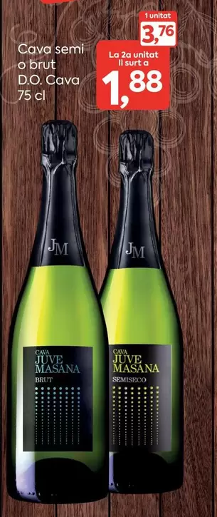 Oferta de Brut - Cava Sempia por 1,88€ en Suma Supermercados