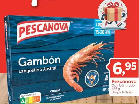 Oferta de Pescanova - Gambon Crudo por 6,95€ en Suma Supermercados