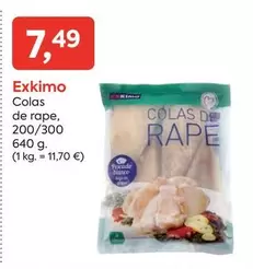 Oferta de Exkimo - Colas De Rape por 7,49€ en Suma Supermercados