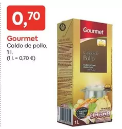 Oferta de Gourmet - Caldo De Pollo por 0,7€ en Suma Supermercados