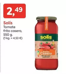 Oferta de Solís - Tomate Frito Casero por 2,49€ en Suma Supermercados