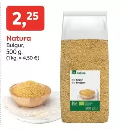 Oferta de Natura - Bulgur por 2,25€ en Suma Supermercados