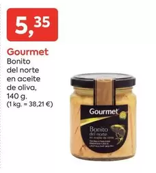 Oferta de Gourmet - Bonito Del Norte En Aceite De Oliva por 5,35€ en Suma Supermercados