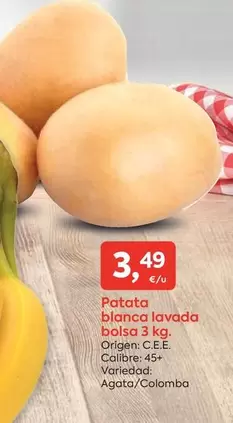 Oferta de Origen - Patata Blanca Lavada por 3,49€ en Suma Supermercados