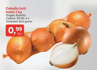 Oferta de Origen - Cebolla Buti Bolsa por 0,99€ en Suma Supermercados