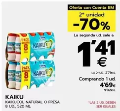 Oferta de Kaiku - Kaikucol Natural por 4,69€ en BM Supermercados