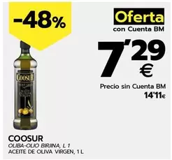 Oferta de Coosur - Aceite De Oliva Virgen por 14,11€ en BM Supermercados