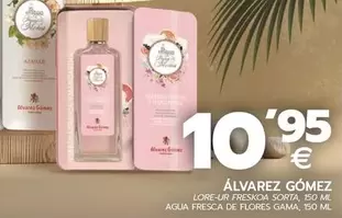 Oferta de Álvarez Gómez - Agua Fresca De Flores Gama por 10,95€ en BM Supermercados