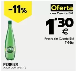 Oferta de Perrier - Agua Con Gas por 1,46€ en BM Supermercados