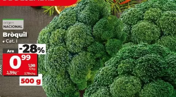 Oferta de Brocoli por 0,99€ en Dia