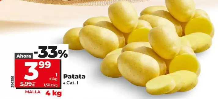 Oferta de Patata por 3,99€ en Dia