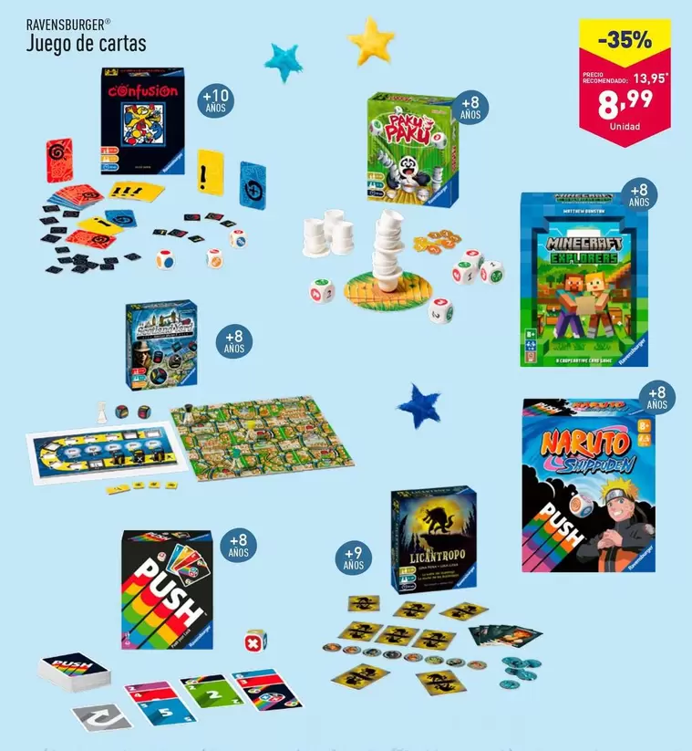 Oferta de Ravensburger - Juego De Cartas por 8,99€ en ALDI