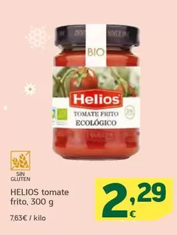 Oferta de Helios - Tomate Frito por 2,29€ en HiperDino