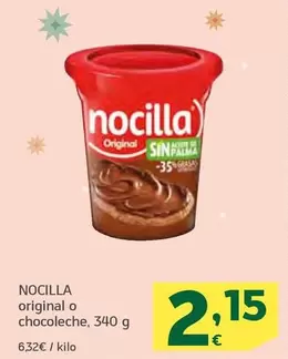 Oferta de Nocilla - Original O Chocoleche por 2,15€ en HiperDino