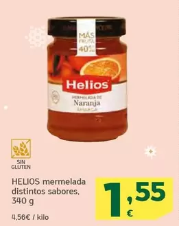 Oferta de Helios - Mermelada Distintos Sabores por 1,55€ en HiperDino