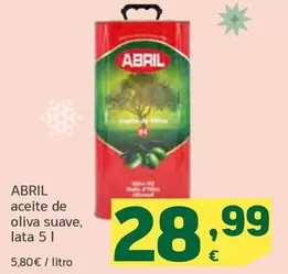 Oferta de Abril - Aceite De Oliva Suave por 28,99€ en HiperDino