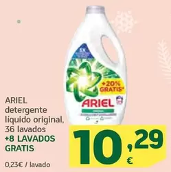 Oferta de Ariel - Detergente Líquido Original por 10,29€ en HiperDino