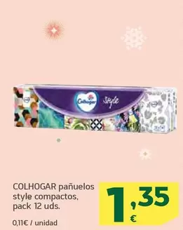 Oferta de Colhogar - Pañuelos Style Compactos por 1,35€ en HiperDino