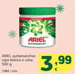 Oferta de Ariel - Quitamanchas Ropa Blanca O Color por 3,99€ en HiperDino