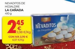 Oferta de Nevaditos De Hojaldre por 2,45€ en CashDiplo