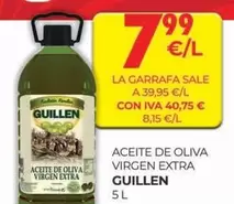 Oferta de Guillen - Aceite De Oliva Virgen Extra por 7,99€ en CashDiplo