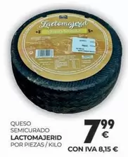 Oferta de Queso Semicurado por 7,99€ en CashDiplo