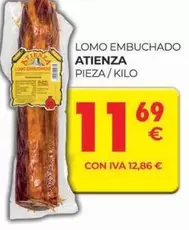 Oferta de Atienza - Lomo Embuchado por 11,69€ en CashDiplo