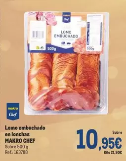 Oferta de Makro - Lomo Embuchado En Lonchas por 10,95€ en Makro