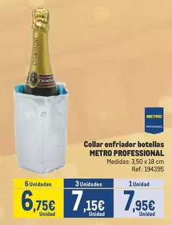 Oferta de Collar Enfriador Botellas por 7,95€ en Makro