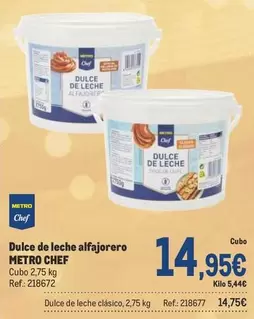 Oferta de Chef - Dulce De Leche Alfajorero por 14,95€ en Makro