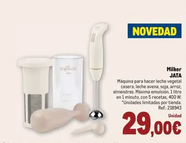 Oferta de Jata - Miker por 29€ en Makro